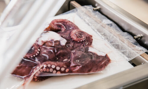 Sottovuoto pesce e crostacei